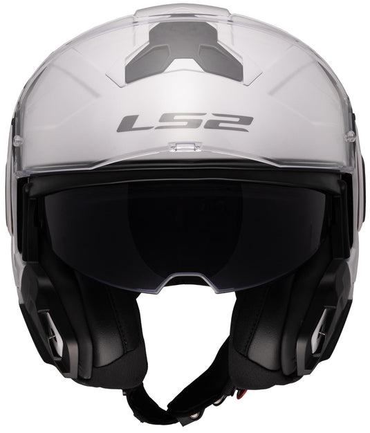 Ls2 opklaphelm ff910 advant ii solid helmet ff910 advant ii solid s white