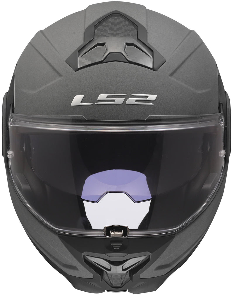 Load image into Gallery viewer, Ls2 opklaphelm ff910 advant ii solid concrete helmet ff910 advant ii sol. s concrete
