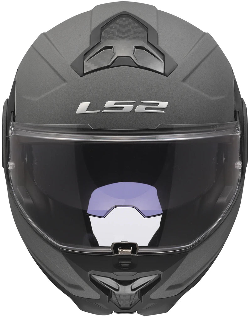 Load image into Gallery viewer, Ls2 klapphelm ff910 advant ii solid concrete helmet ff910 advant ii sol. l concrete
