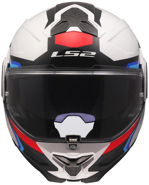Ls2 klapphelm ff910 advant ii triple helmet ff910 advant ii triple l wh blue red