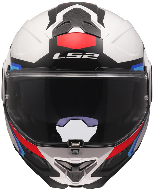 Ls2 klapphelm ff910 advant ii triple helmet ff910 advant ii triple 3xl wh blue red