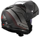 Ls2 klapphelm ff908 strobe ii code helmet strobe ii ff90 code black grey matt l