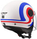 Ls2 jethelm of558 sphere lux ii urby helmet sphere lux ii urby white bl red matt xl