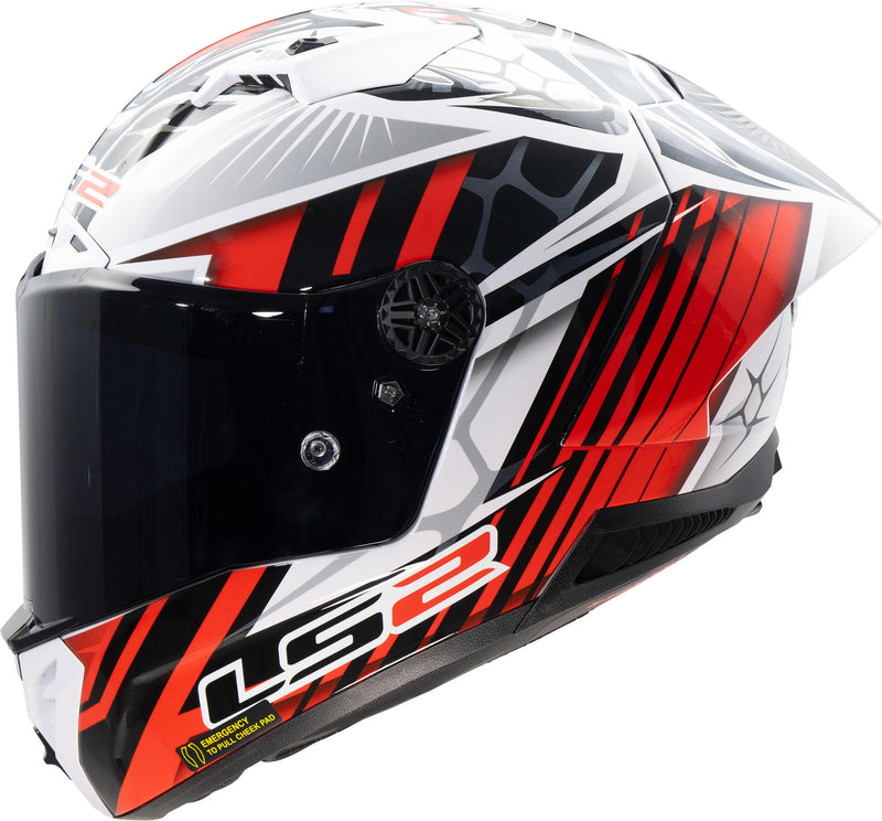 Load image into Gallery viewer, Ls2 integraalhelm ff805 thunder carbon gp aero replica perolari . helmet ff805 thunder gp aero rep. perolari l
