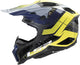 Ls2 crosshelm mx703 x-force galuo helmet x-force galuo gray neon yellow gr. l