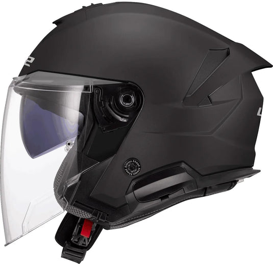 Ls2 jethelm of618 verso ii solid helmets of618 verso i solid black matt gr. l