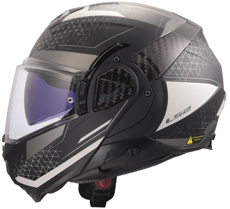 Load image into Gallery viewer, Ls2 opklaphelm ff910 advant ii astral helmet ff910 advant i astral matt gray gr. s
