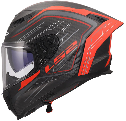 Ls2 integraalhelm ff807 dragon subic helmet ff807 dragon subic red l