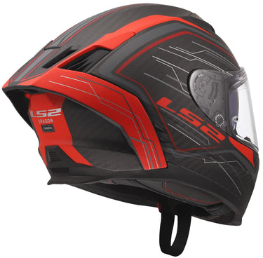 Ls2 integralhelm ff807 dragon subic helmet ff807 dragon subic red xxl