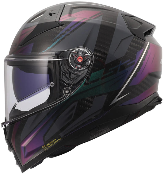 Ls2 integraalhelm ff811 vector ii carbon savage helmet ff811 vector i c savage chameleon xs
