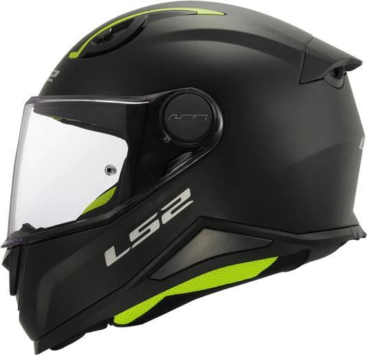 Ls2 kinder-integralhelm ff812 kid solid helmet kid ff812 soli black matt gr. s