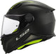 Ls2 kinder-integralhelm ff812 kid solid helmet kid ff812 soli black matt gr. m