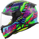 Ls2 kinder-integralhelm ff812 kid svent helmet kid ff812 sven blue green gr. s