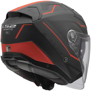 Ls2 jethelm of603 infinity ii veyron helmet of603 infinity ii veyron black gr red xl