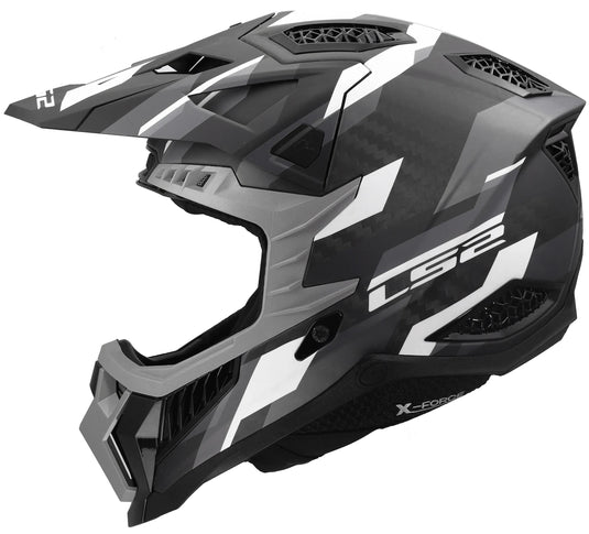 Ls2 crosshelm mx703 x-force phantom helmet mx703 x-force phantom matt gr. sw m