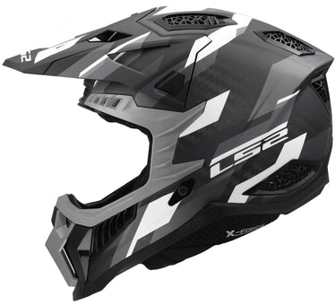 Ls2 crosshelm mx703 x-force phantom helmet mx703 x-force phantom matt gr. sw l