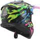 Ls2 crosshelm mx708 fast ii grotesk helmet mx708 fast ii grotesque bl pink green m