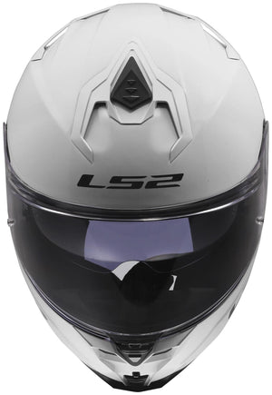 Ls2 integralhelm ff817 challenger ii solid helmet ff817 challeng ii solid white gr. s