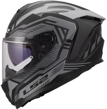 Ls2 integralhelm ff817 challenger ii dravix helmet ff817 challeng ii dravix matt gray xs