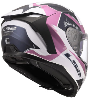 Ls2 integralhelm ff817 challenger ii flaman helmet ff817 challeng ii flaman lavender gr. s
