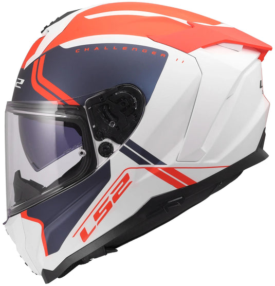 Ls2 integraalhelm ff817 challenger ii titan helmet ff817 challeng ii titanium white bl rt m