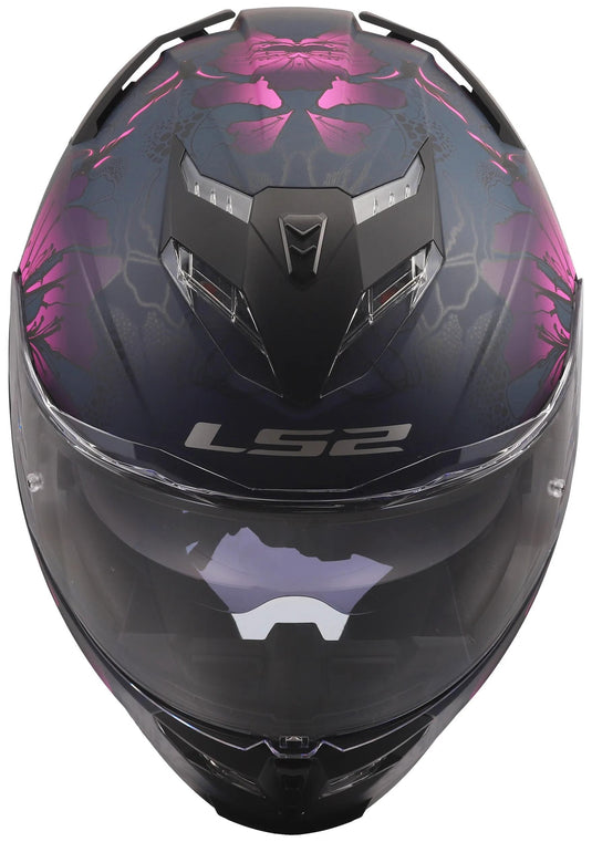 Ls2 integralhelm ff818 storm iii burst helmet ff818 storm ii burst matt black pink xxs