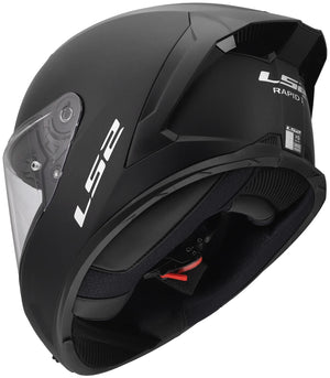Ls2 integralhelm ff820 rapid iii solid helmets ff820 rapid i solid matt black gr. s