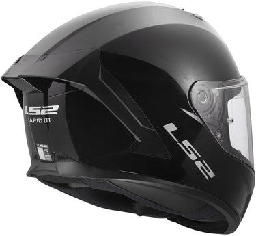 Ls2 integralhelm ff820 rapid iii solid helmets ff820 rapid i solid black gr. xl