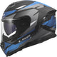 Ls2 integralhelm ff818 storm iii komai helmet ff818 storm ii komai matt black blue l