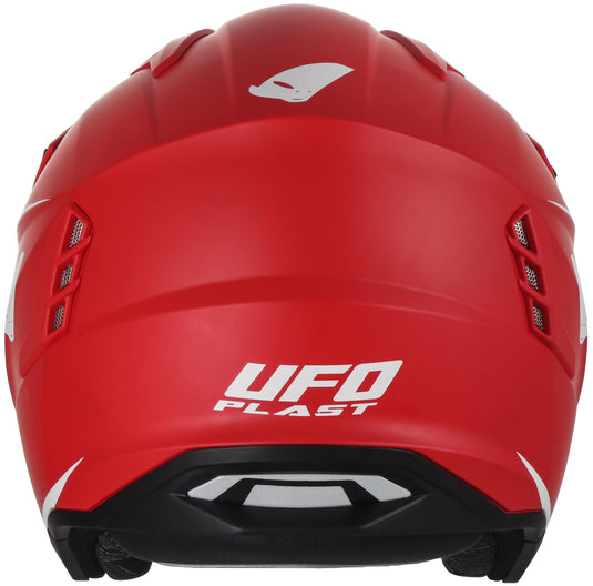 Ufo plast jethelm sheratan helmet sheratan s matt red