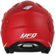 Ufo plast jethelm sheratan helmet sheratan s matt red