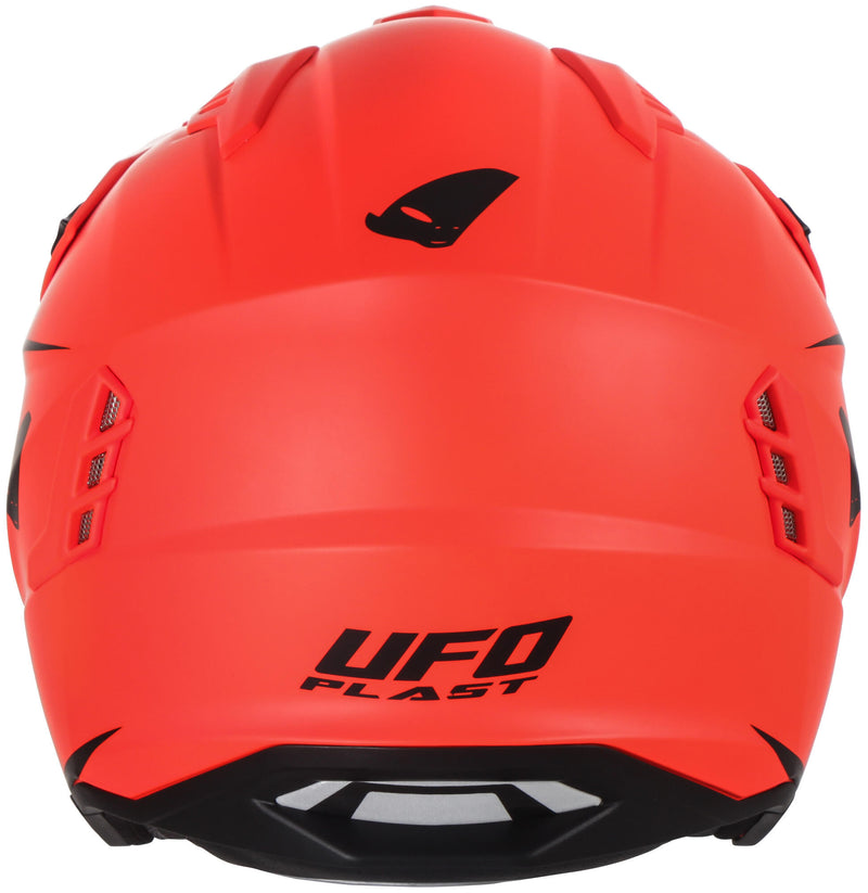 Load image into Gallery viewer, Ufo plast sheratan jethelm helmet sheratan s matt neon orange
