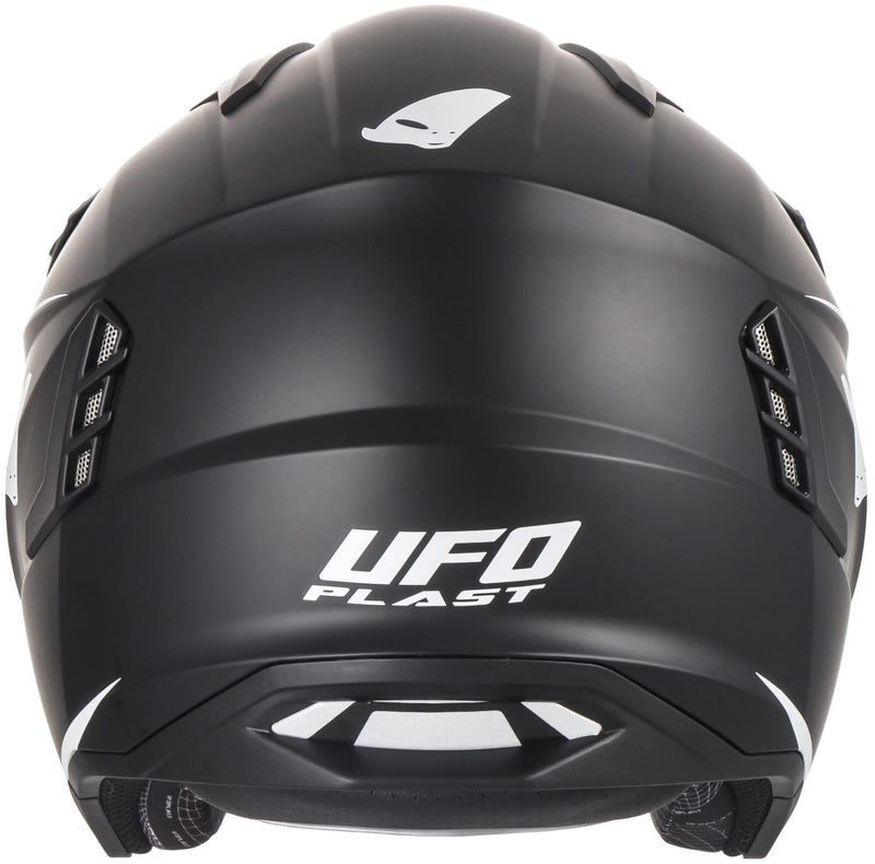 Load image into Gallery viewer, Ufo plast sheratan jethelm helmet sheratan m matt black
