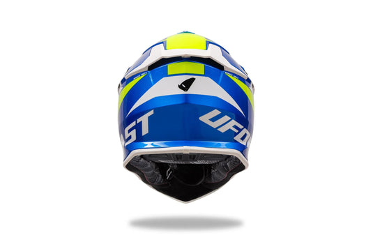 Ufo plast crosshelm intrepid helmet interpid xl blue yellow