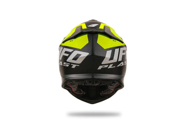 Ufo plast crosshelm intrepid helmet interpid l black yellow