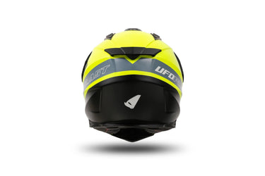 Ufo plast endurohelm aries helmet aries s yellow black