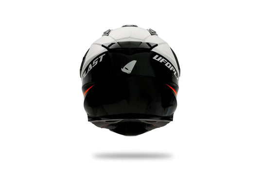 Ufo plast endurohelm aries helmet aries xl white black