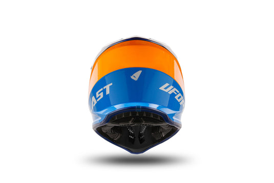 Ufo plast kinder crosshelm korey , uitneembaar helmet ufo plst korey l blue orange