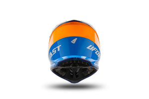 Ufo plast kinder crosshelm korey , uitneembaar helmet ufo plst korey m blue orange