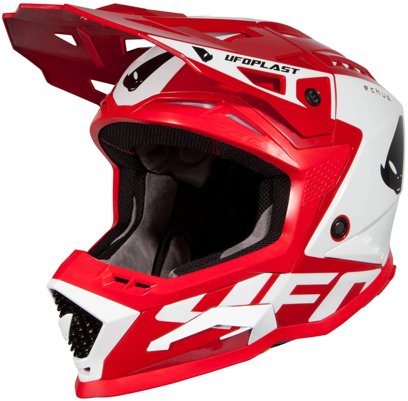 Load image into Gallery viewer, Ufo plast crosshelm echus helmet echus m red white
