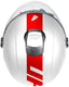 Ufo plast jethelm nixie helmet ufo nixie jet white red gr. xl