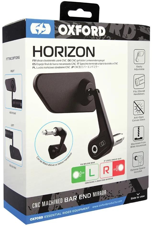 Load image into Gallery viewer, Oxford lenkerendenspiegel horizon handlebar mirror horizon right
