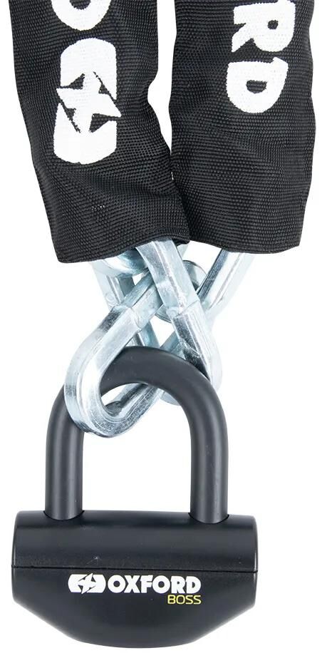 Oxford kettingslot boss chain locks boss 12mm x 2,0m black
