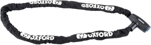 Oxford kettingslot gp chain 8 chain locks gp 8mm x 2,0m black