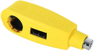 Oxford hendelslot leverlock lever lock yellow