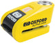 Oxford remschijfslot alpha xa14 rotor locks yellow black alarm