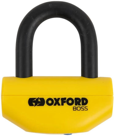 Oxford remschijfslot boss rotor locks 12.7mm bar yellow