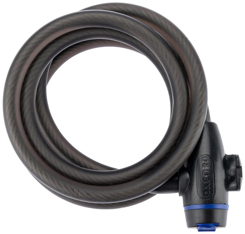 Load image into Gallery viewer, Oxford kabelslot cable lock cable lock 12mm x 1,8m gray
