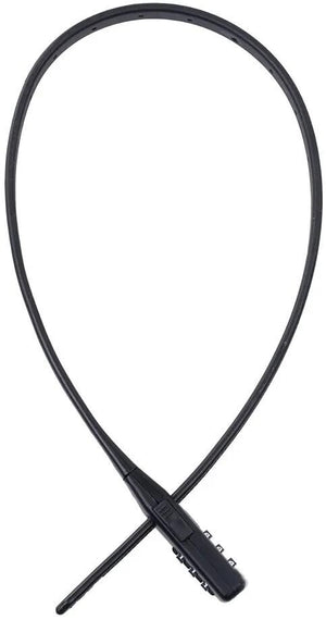 Oxford kabelslot combi zip lock cable lock 47cm black