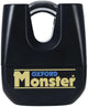 Oxford hangslot monster padlock monster black